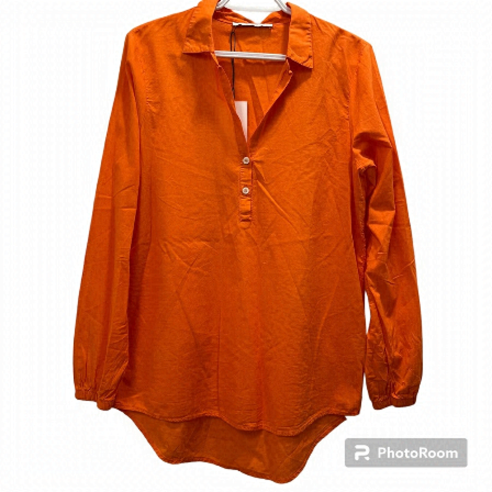 Nwt Penn&Ink N.Y orange sun kissed tunic 
size small